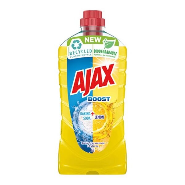 Tīrīšanas līdzeklis virsmām Ajax Boost Baking Soda&Lemon 1l