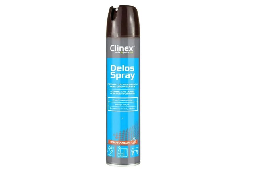 Koka virsmu tīrīšanas un kopšanas līdzeklis CLINEX DELOS SPRAY 300ml