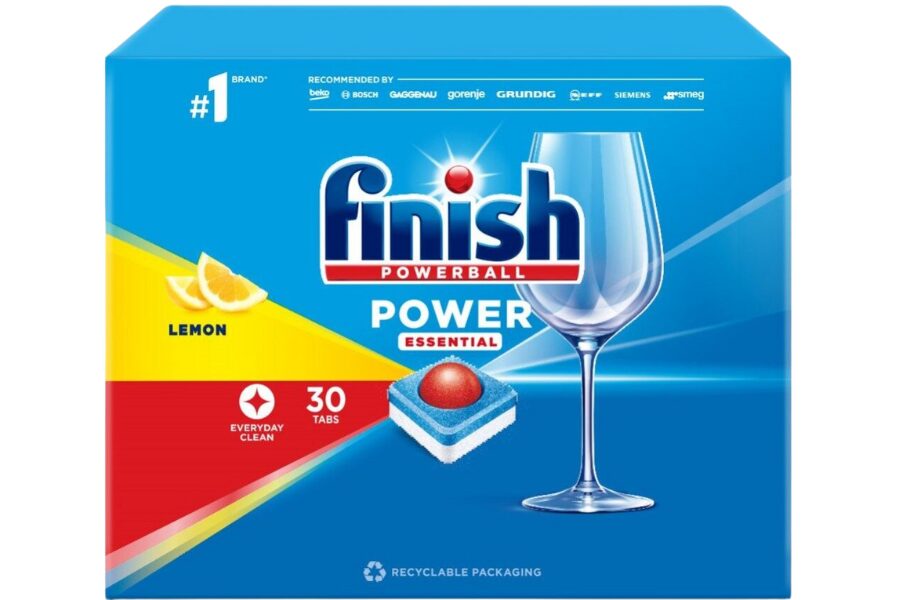 FINISH Power Lemon tabletes trauku mazgāšanas automātiem 30gab