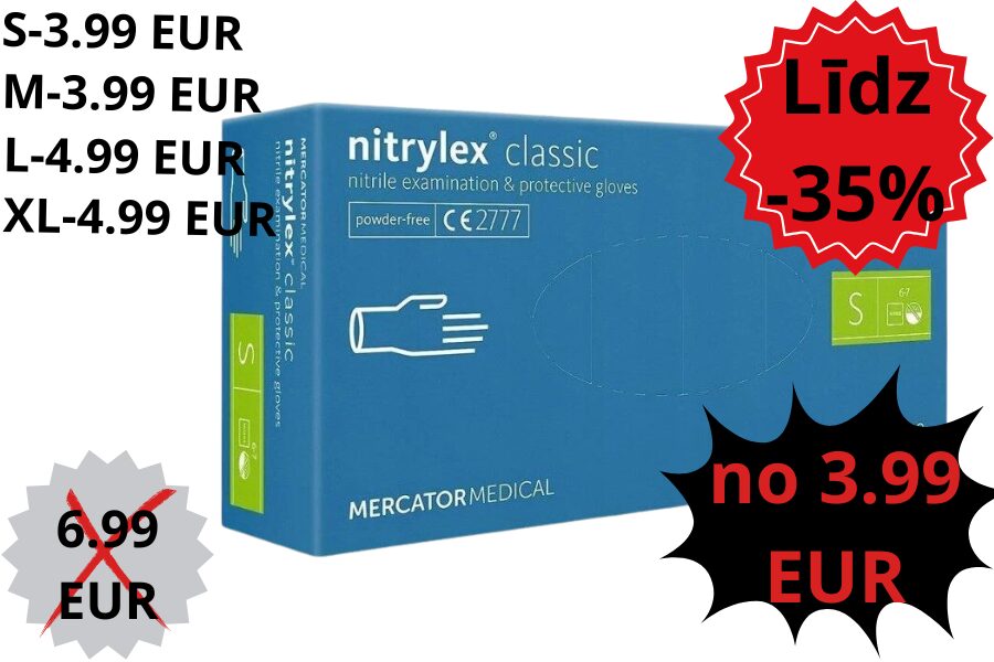 Nitrylex clasic, nitrile gloves N100