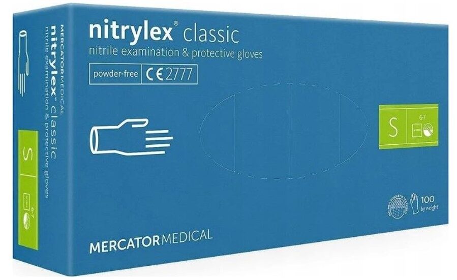 Nitrylex clasic, nitrile gloves N100 X 10