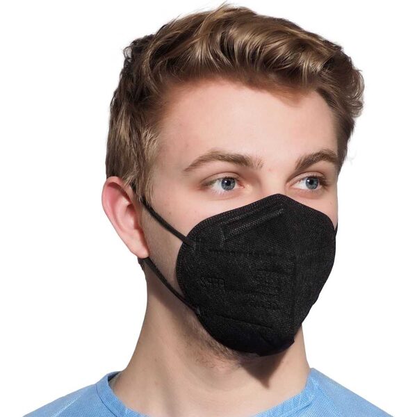 FFP2 respirators Melns, individuāli iepakots,