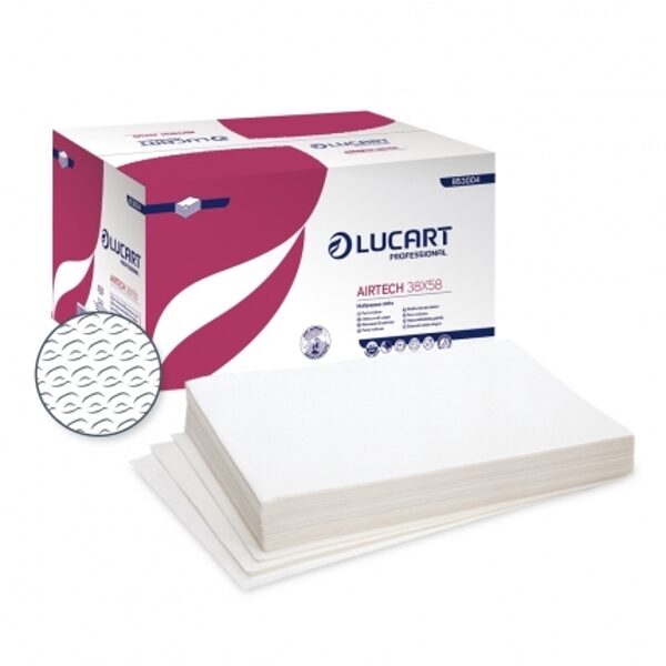 AIRTECH LUCART 38x58, atkārtoti lietojamas papīra salvetes